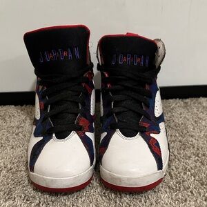 Jordan Kids Sneakers - White, Black, Red, Blue